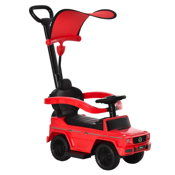 Red Toddler Ride-On Car Slider Walker