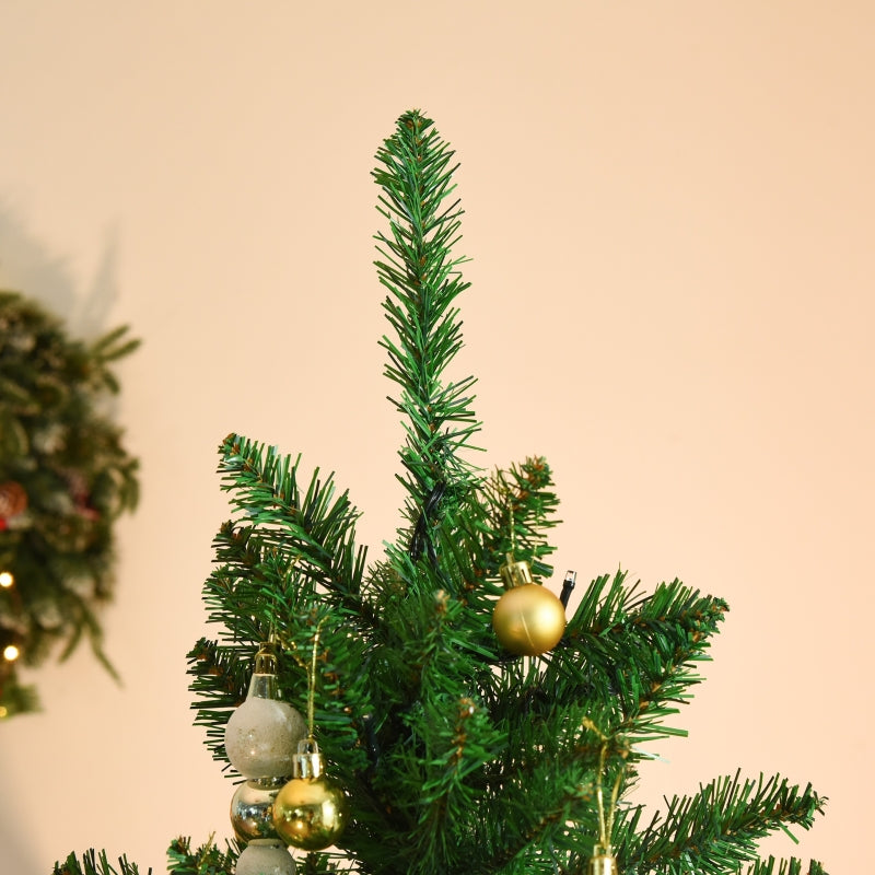 5FT Green Christmas Tree with Warm White LED Lights