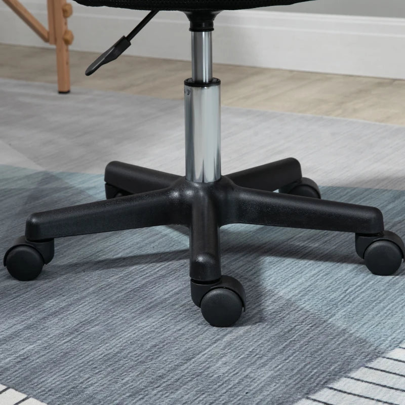 Black Hydraulic Swivel Salon Stool with 3 Seat Covers