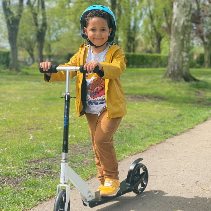 Blue Folding Kids Kick Scooter