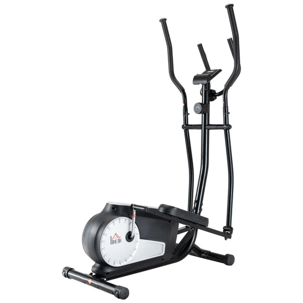 Black Elliptical Cross Trainer with 8 Levels Resistance & LCD Monitor