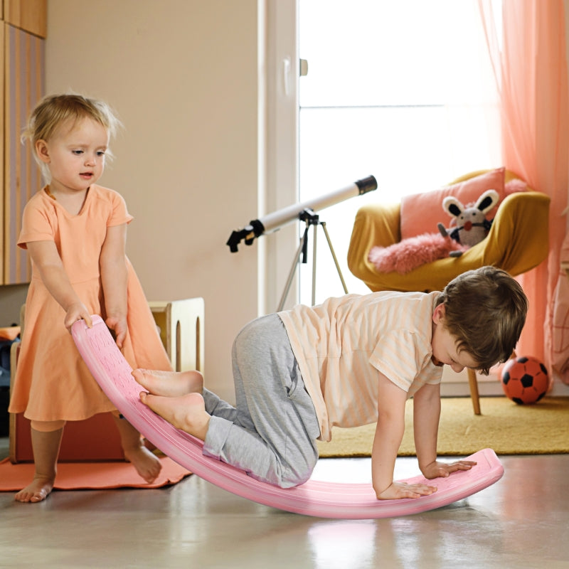 Kids Pink Balance Board for Ages 3-6 Years