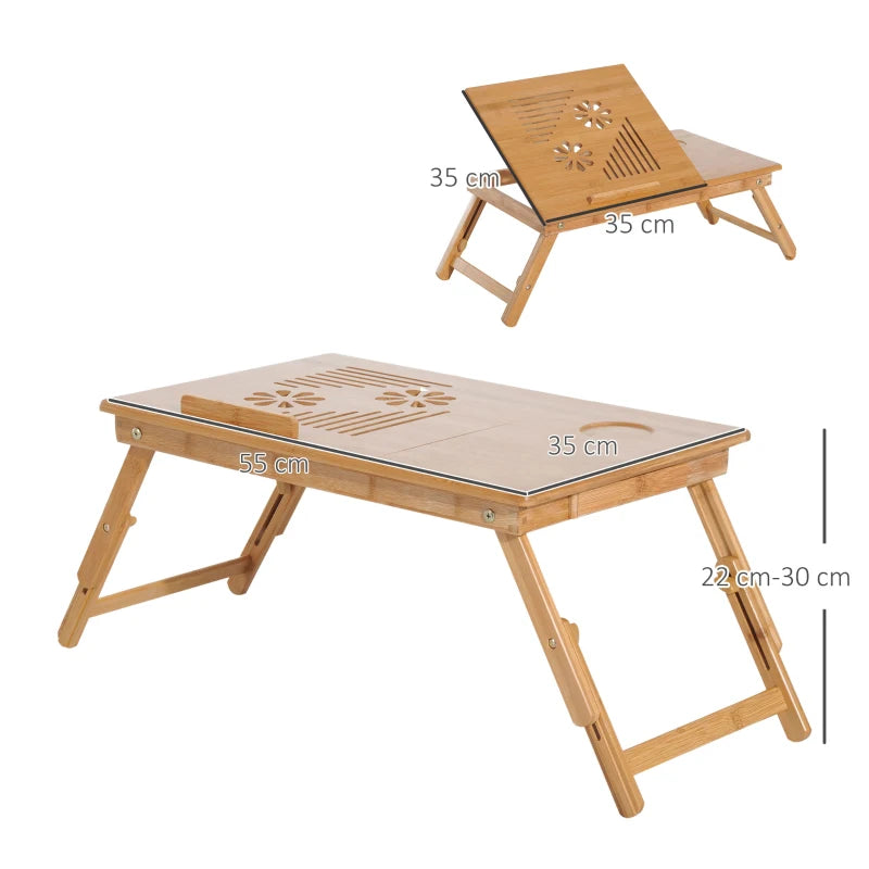 Adjustable Foldable Laptop Desk