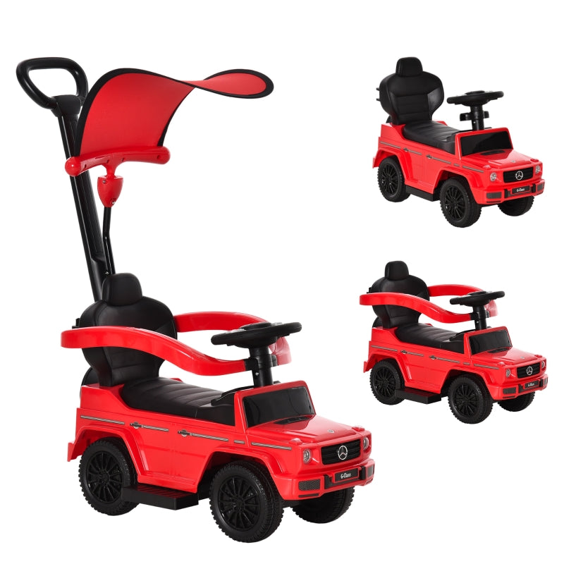 Red Toddler Ride-On Car Slider Walker