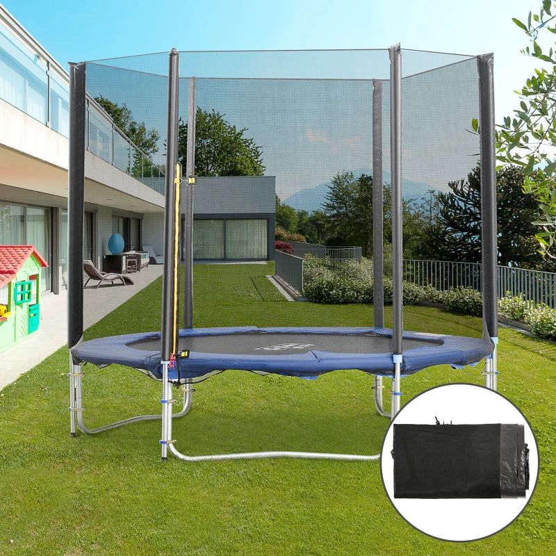 8ft Black Trampoline Safety Net