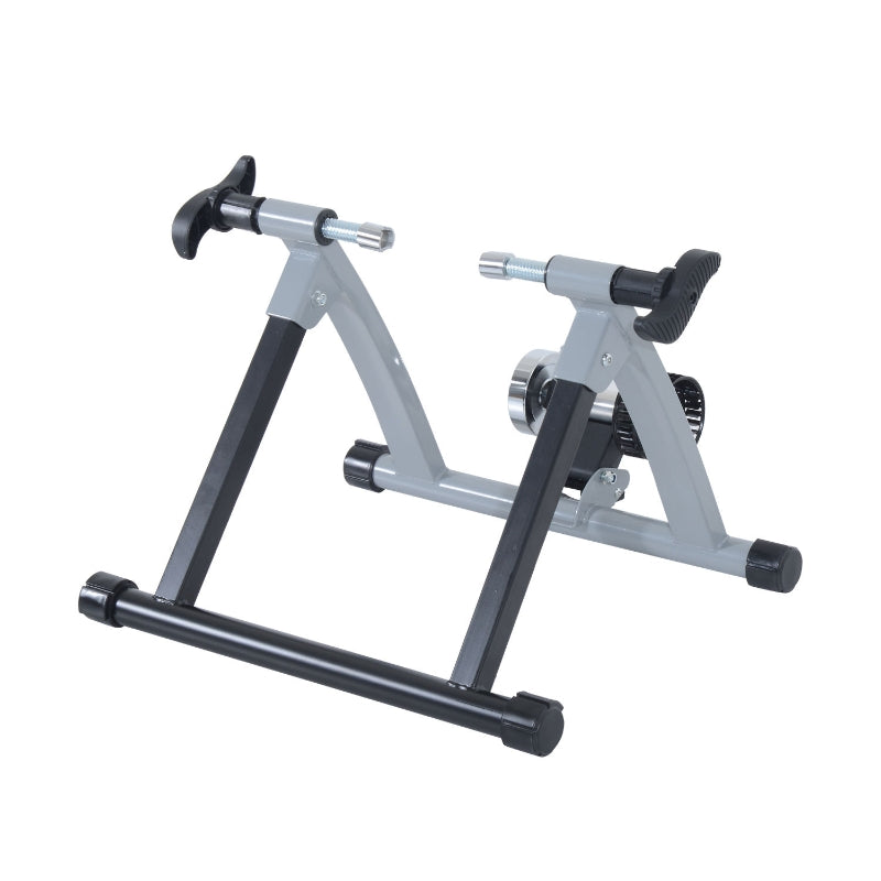 Silver Magnetic Bike Trainer Stand for 26''-28'' & 700C Bikes