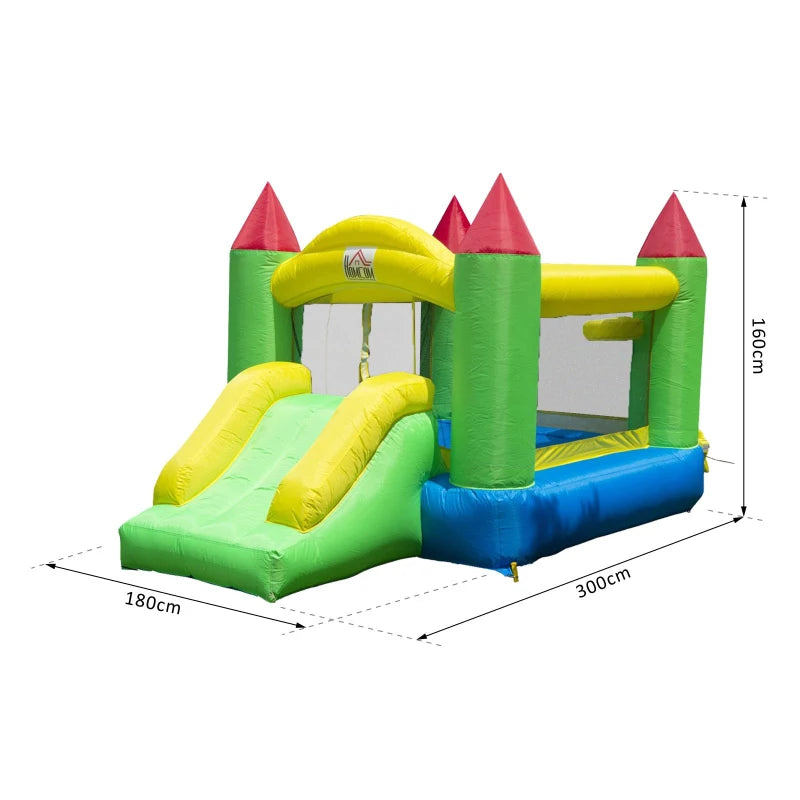 Multi-Colour Nylon Inflatable Bouncy Castle