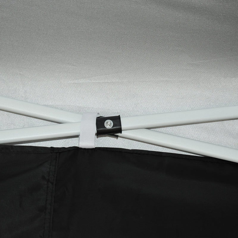 Black Square Pop Up Gazebo