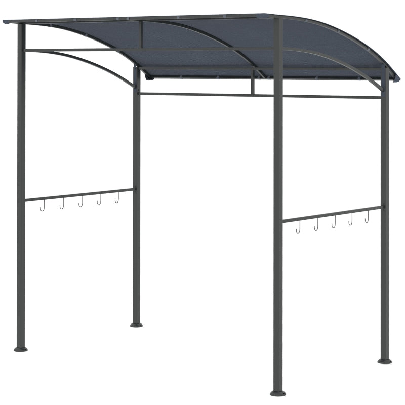 BBQ Gazebo With Grey Shade