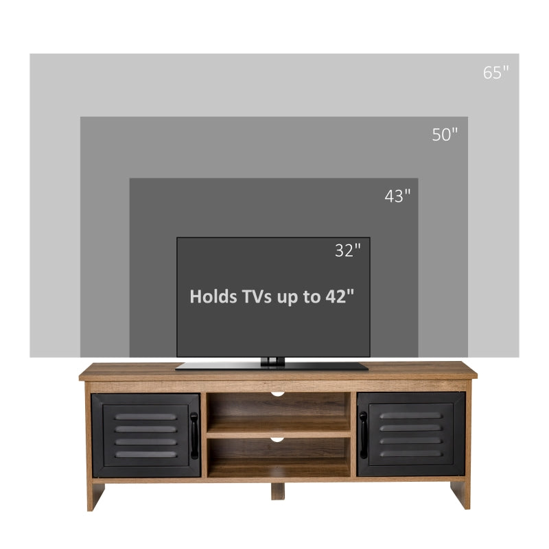 Black and Brown TV Unit