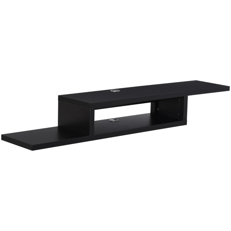 Z-Shaped Floating TV Stand