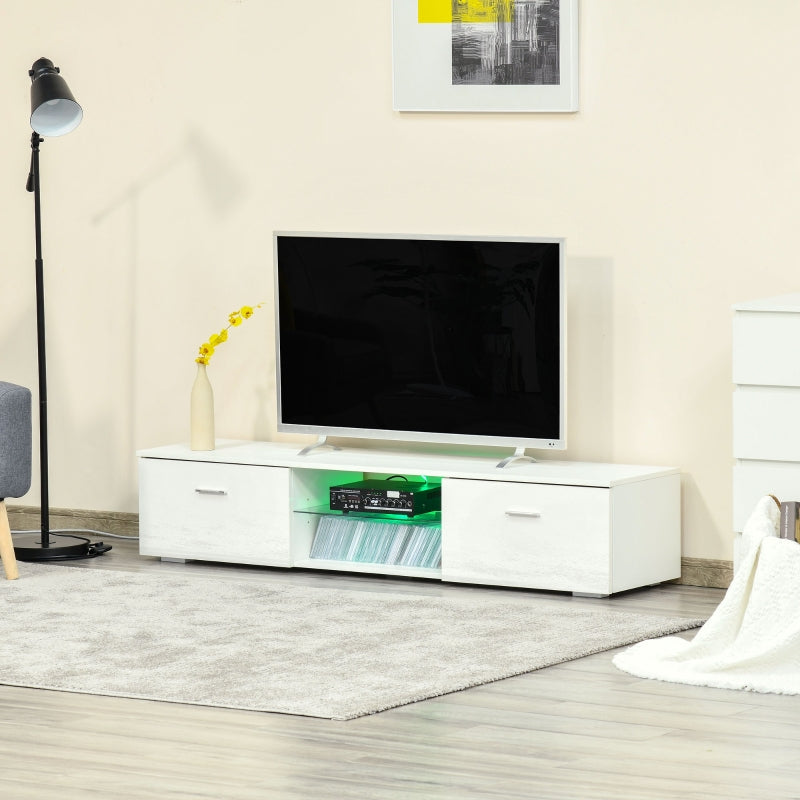 Low Gloss White Media Unit