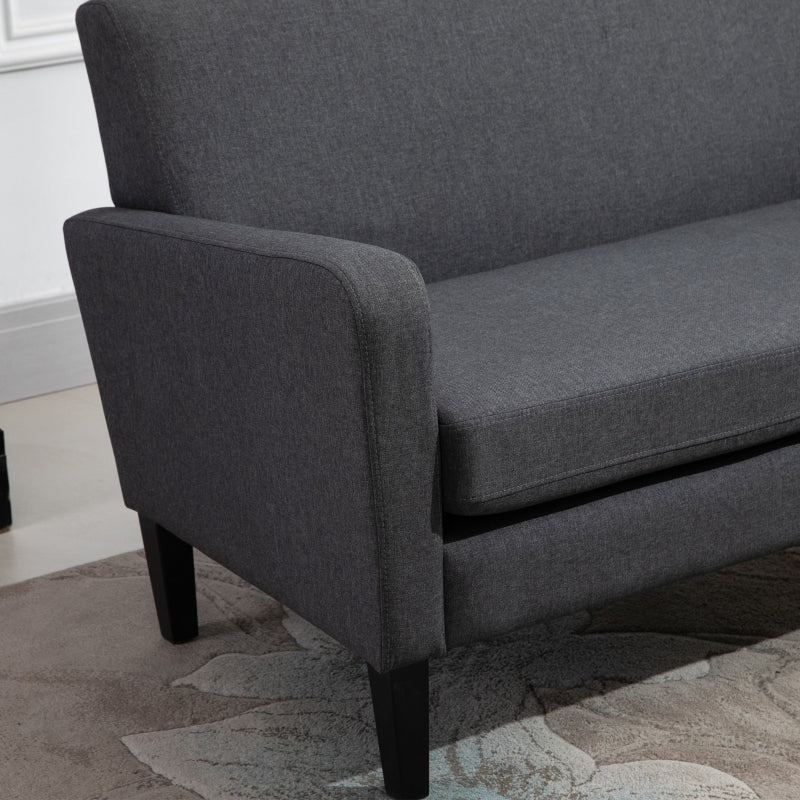 Berrington Simple Grey Loveseat