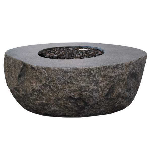 High Performance Cast Concrete Boulder Fire Table