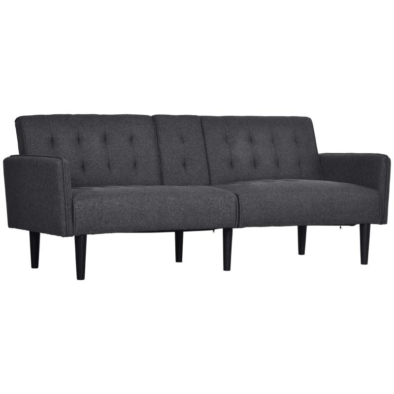 Dark Grey 3 Seater Sofabed