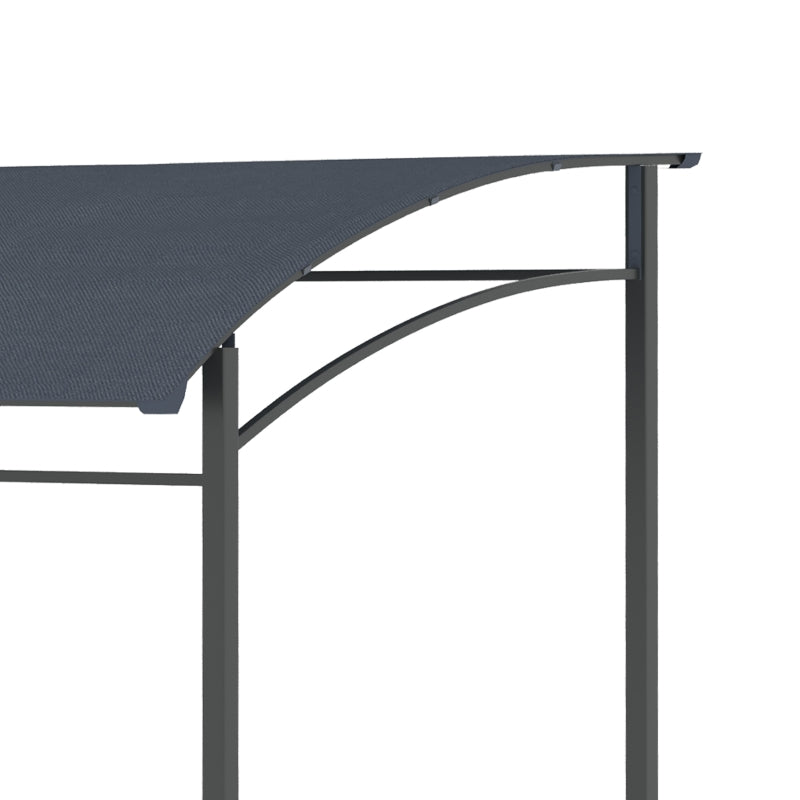 BBQ Gazebo With Grey Shade