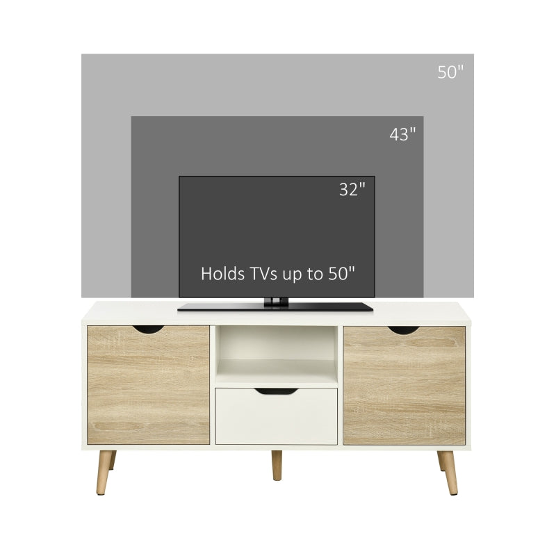 Baretti Light Oak TV Unit With Storage