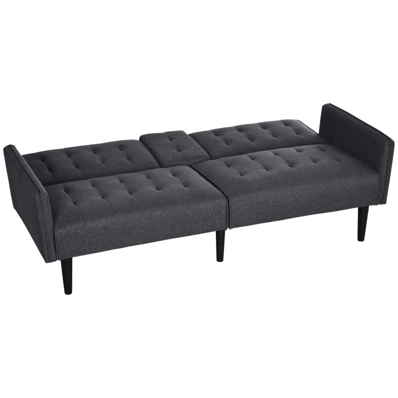 Dark Grey 3 Seater Sofabed