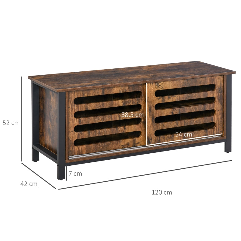 Tarnished Wooden TV Storage Unit