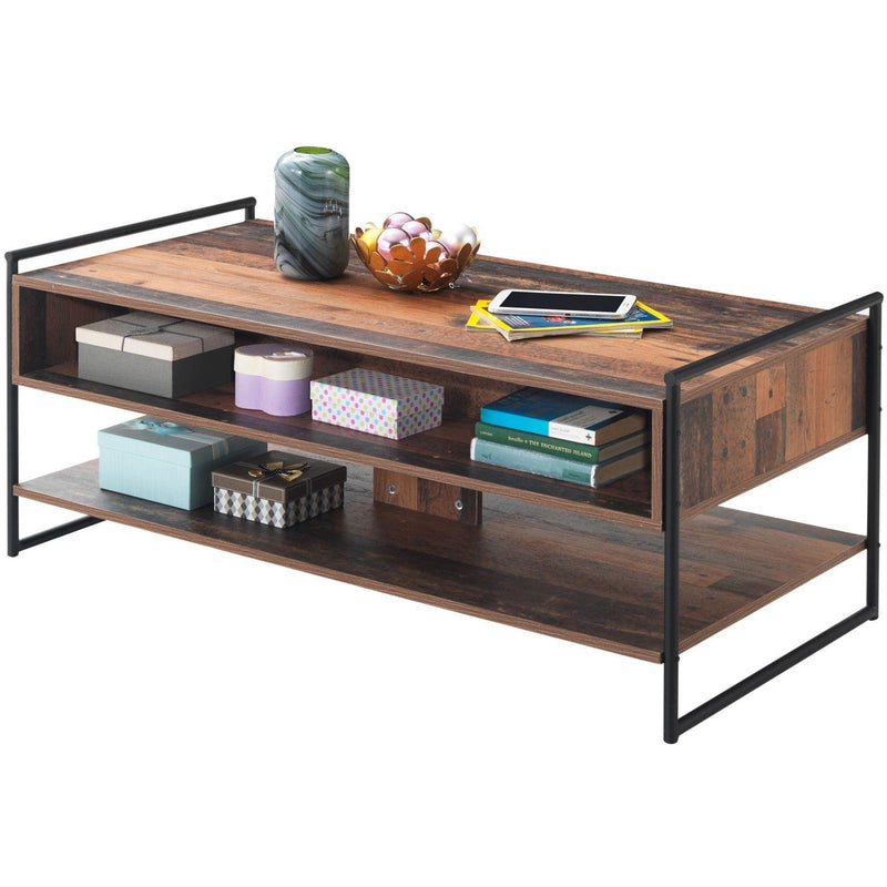 Abbey Coffee Table with 3 Drawers 