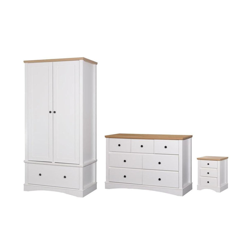 Carden 3 Piece Bedroom Set 7 Drawer 