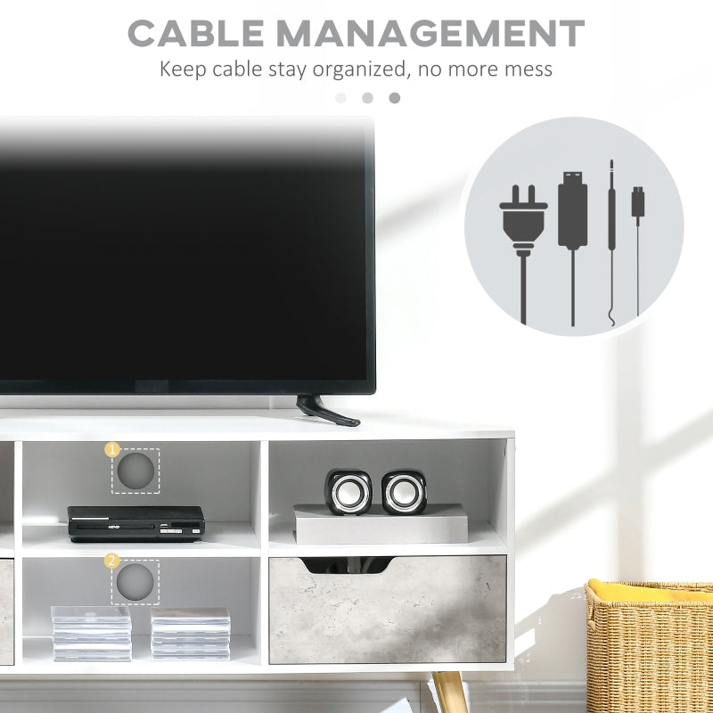 Six Compartment TV Stand