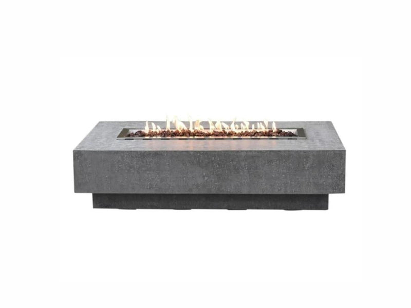 Elementi Hampton Gas Fire Pit Table - Gas Fire Pit Table