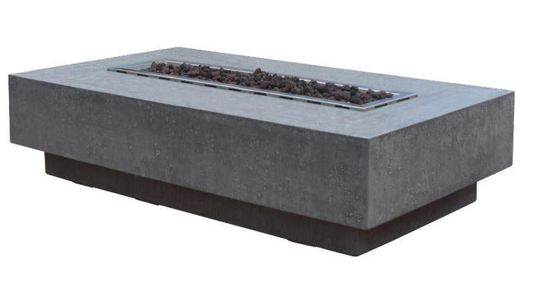 Elementi Hampton Gas Fire Pit Table - Gas Fire Pit Table