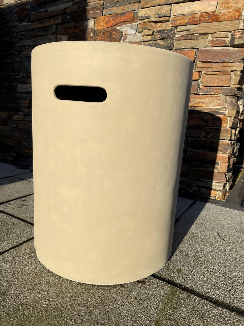 Elementi LPG Tank Cover - Round Large (Beige) - Gas Tank Cover