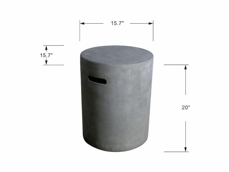 Elementi LPG Tank Cover - Round (Large) - Gas Tank Cover
