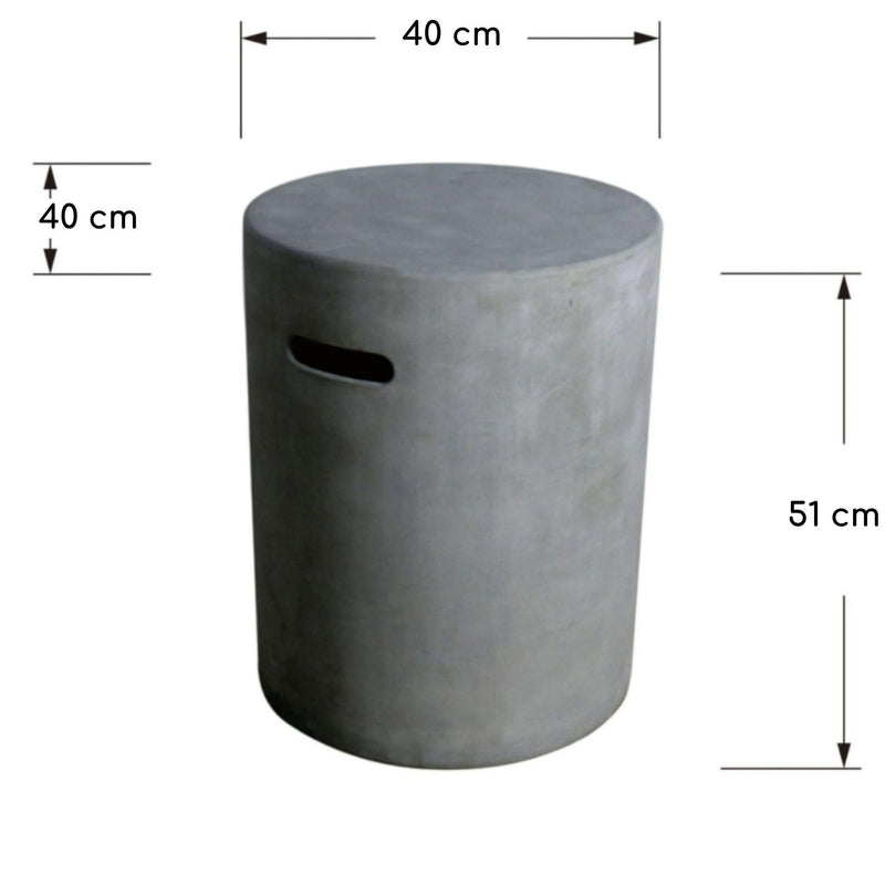 Elementi LPG Tank Cover - Round (Small) - Gas Tank Cover