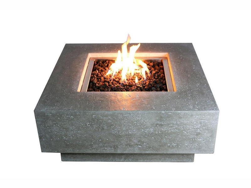 Elementi Manhattan Gas Fire Pit - Gas Fire Pit