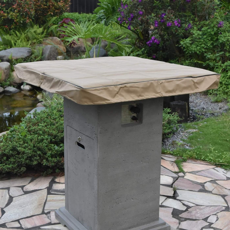 Elementi Montreal Bar Table Gas Fire Pit - Gas Fire Pit Table