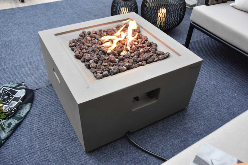 Elementi Ridgefield Gas Fire Pit - Gas Fire Pit