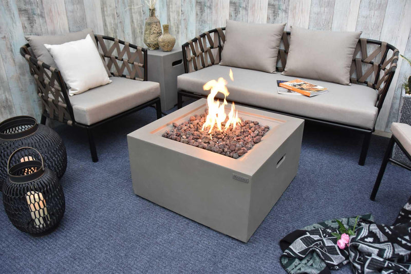 Elementi Ridgefield Gas Fire Pit - Gas Fire Pit