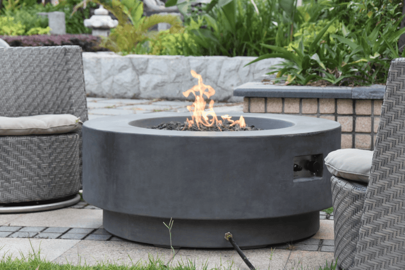 Elementi Wind Screen - Round (Large) - Fire Pit Windscreen