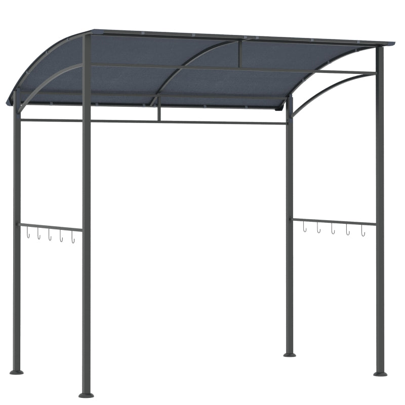 BBQ Gazebo With Grey Shade