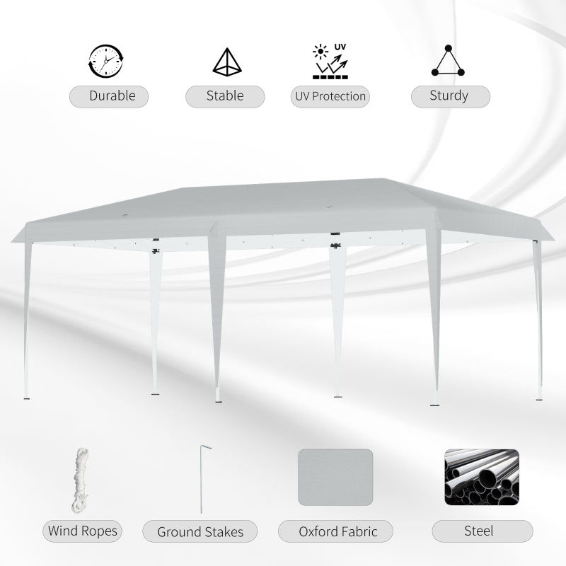 6 Leg Folding Outdoor Gazebo