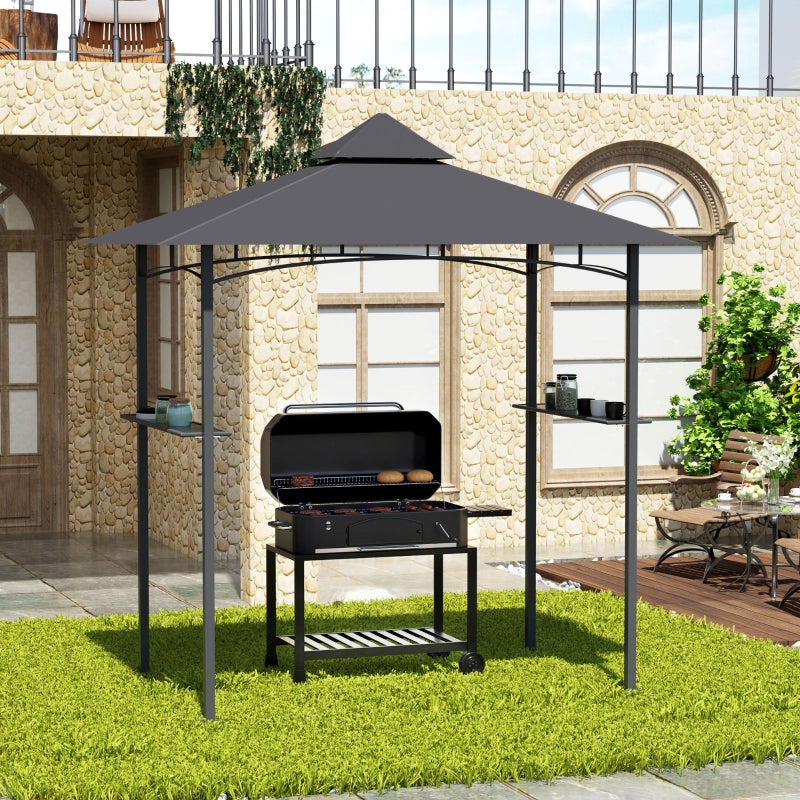 Grey BBQ Gazebo