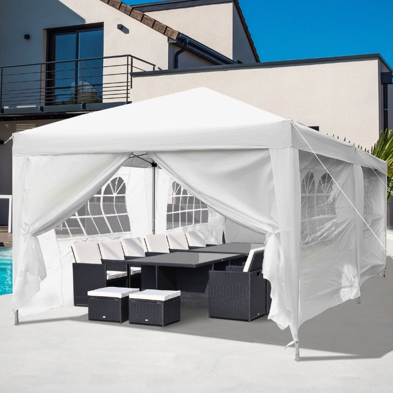 Large White Pop Up Gazebo