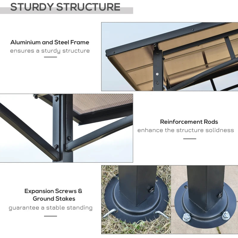 Aluminium BBQ Canopy