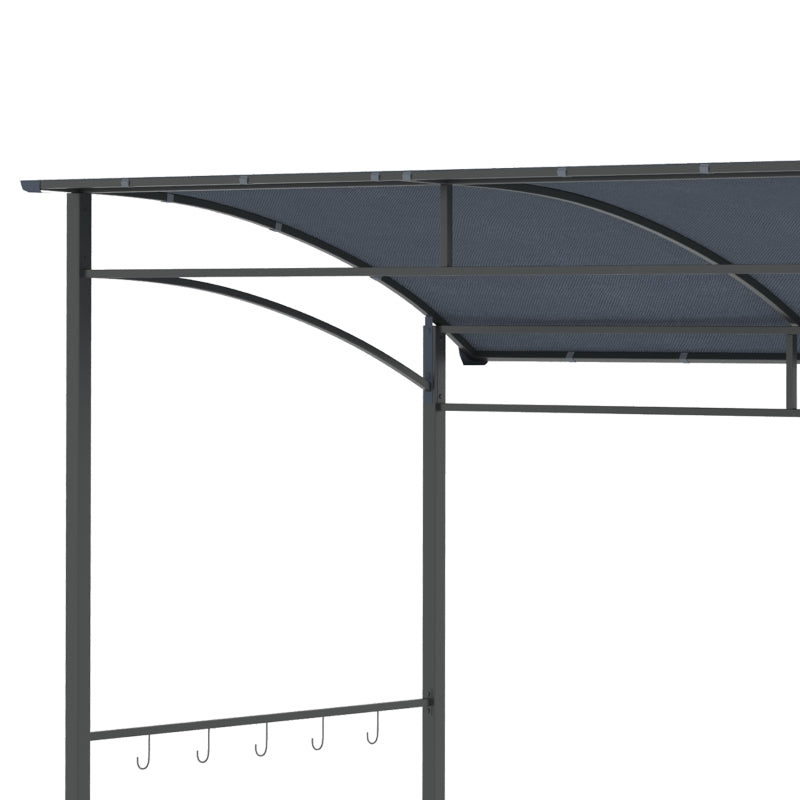 BBQ Gazebo With Grey Shade