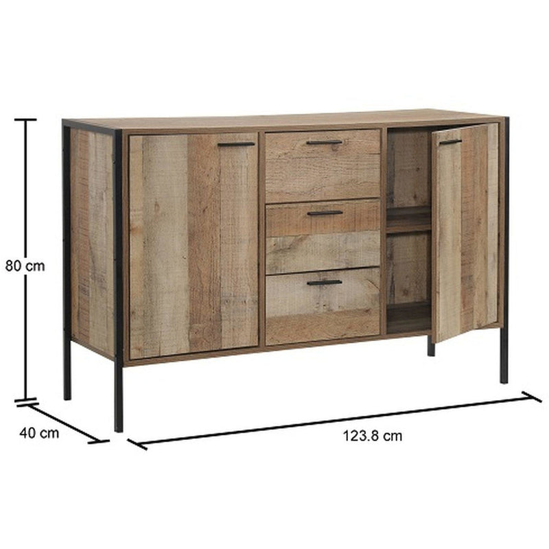 Stretton 2 Door 3 Drawer Sideboard - Sideboards