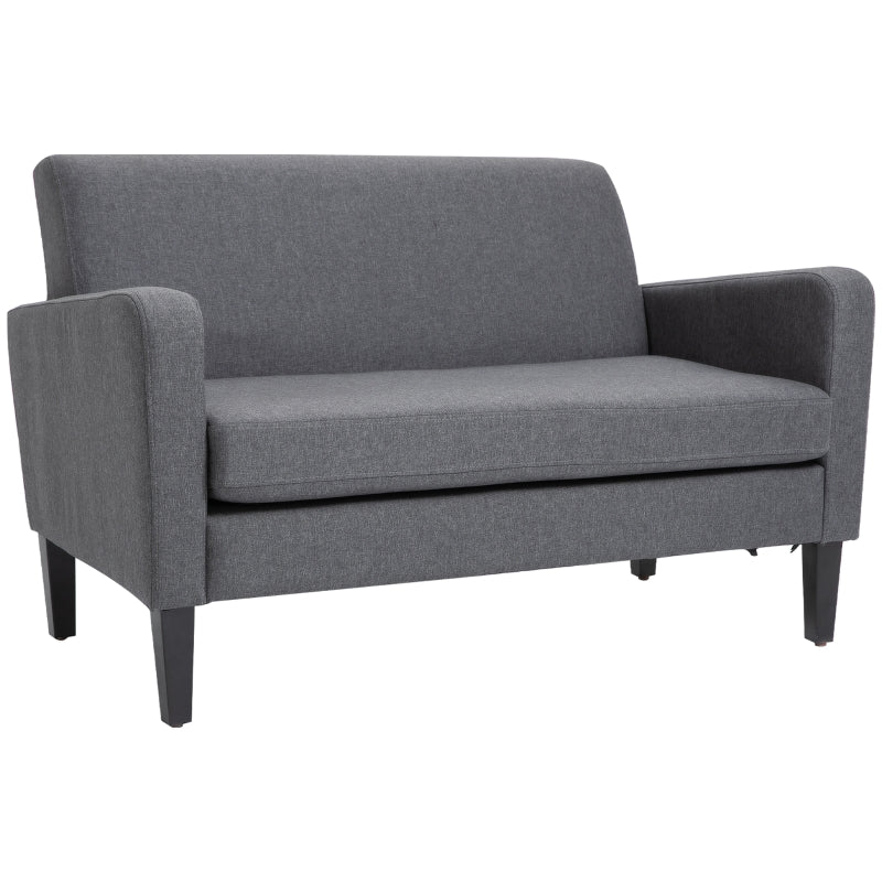 Berrington Simple Grey Loveseat