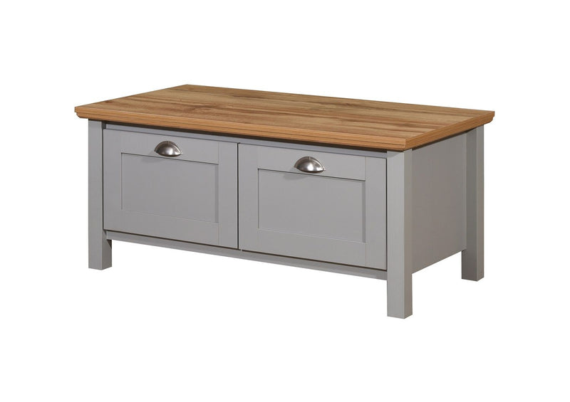 4 Door Merlin Grey Coffee Table