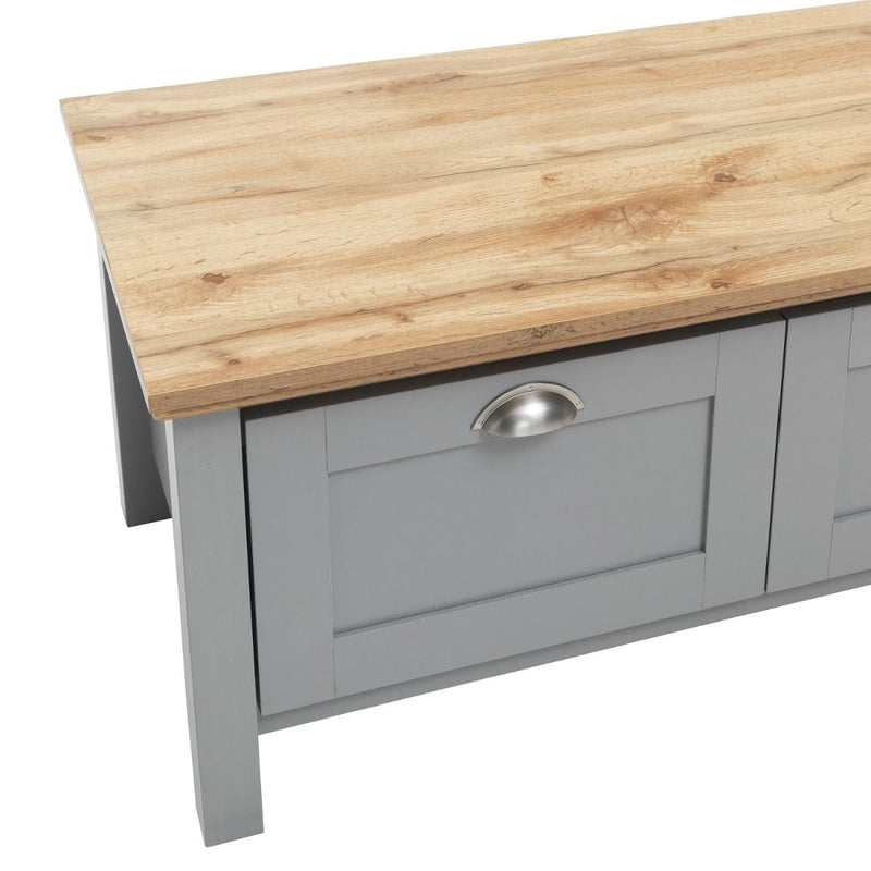 4 Door Merlin Grey Coffee Table